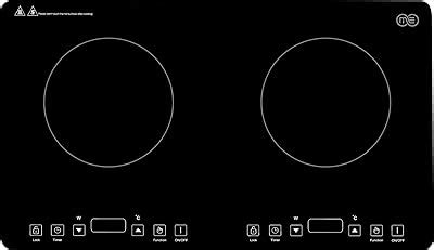 OMEO Portable Double Induction Cooktop 2 Burner India | Ubuy