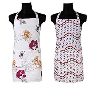 Buy PEP HOME 100% COTTON APRON-SET OF TWO Online at Low Prices in India ...