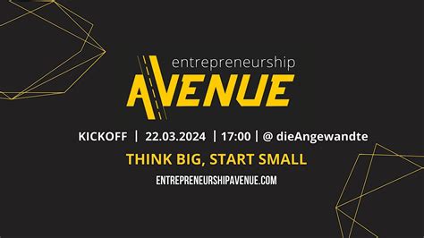 Entrepreneurship Avenue 2024 Kickoff, University of Applied Arts Vienna ...