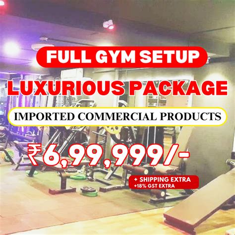 Commercial Gym Setup - Full Commercial Gym Setup in India – EnergieFitness