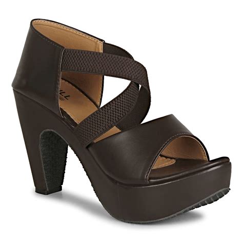 Buy Denill WOMEN PULL ON BLOCK HEELS at Amazon.in