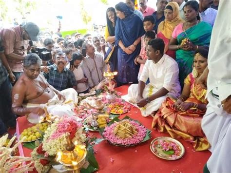 Hindu wedding at Kerala wedding sets example of communal harmony ...