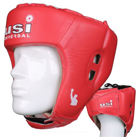 USI UNIVERSAL THE UNBEATABLE Boxing Headguard, 615DP Lite Contest Head ...