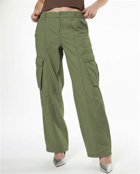 High Rise Wide Leg Cargo – Oyela