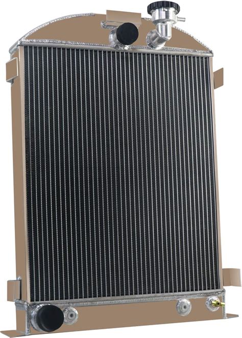 Buy CoolingSnow 4 Row Core Radiator for Ford Model A &Grill-Shells 1928 ...