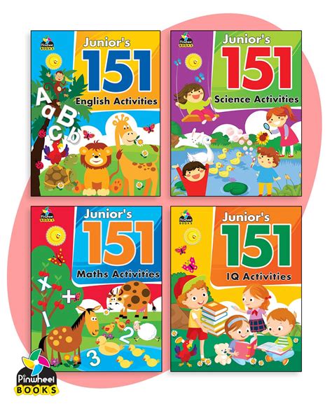 Buy Junior's 151 Activities Set | Set of 4 Activity Books for Kids ...