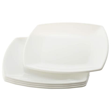 Buy Kuber Industries Small Square 4 Pieces Unbreakable Virgin Plastic ...