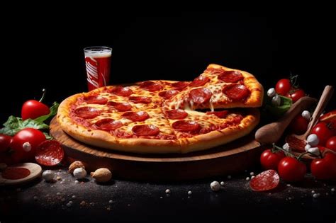Supreme pepperoni pizza marvel | Premium AI-generated image