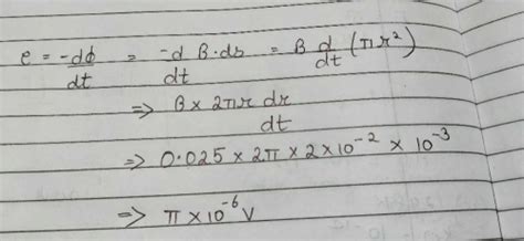 A conducting circular loop is placed in a uniform magnetic field, B=0 ...