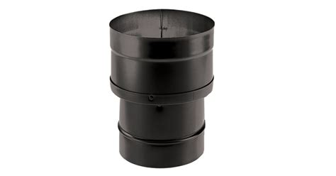 DuraVent 7DBK-X8 7" to 8" Inner Diameter - DuraBlack Stove Pipe ...