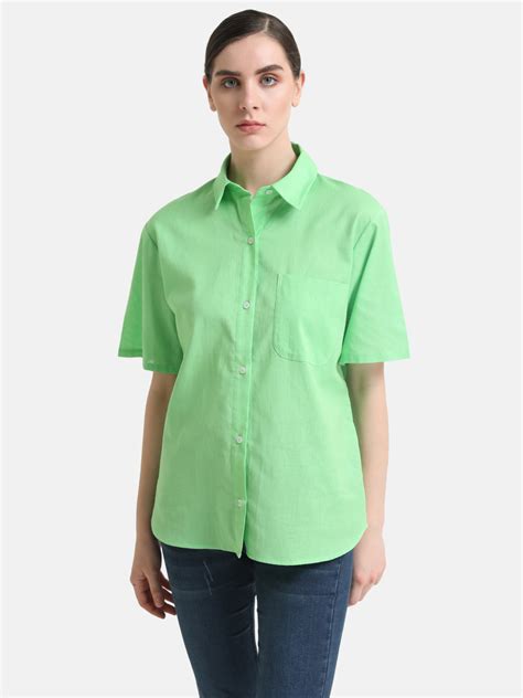 Boxy Fit Short Sleeves Shirt – KAZO
