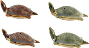 NAVIRA HANDICRAFT Set of Four New Ceramic Floating Tortoise Figure ...