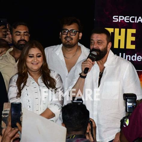 Sanjay Dutt Channels Classic Cool At The Bhootnii Promotions | Filmfare.com