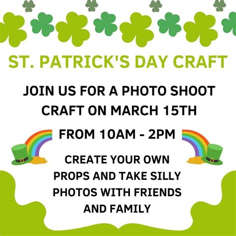 St. Patricks Day Craft, 3825 Superior Drive NW, Rochester, MN, United ...