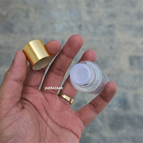 50 ml Gli Clear Pet Bottle (Golden Cap) – JarBazaar
