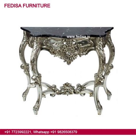 Hallway Table 101 Drawer Console Table With Shelf Chrome Console Table ...