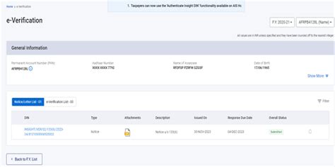 Guide to Responding to Income Tax Notices: e-Verification Scheme 2021