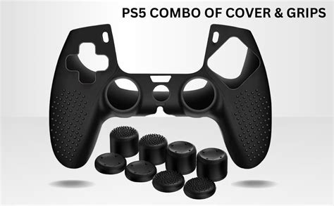 OIVO INDIA Black Dotted Design Cover Compatible with PS5 Game ...