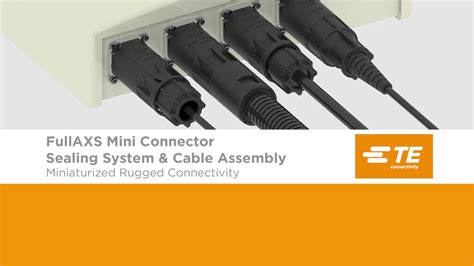 FullAXS Mini Connector System - TE Connectivity | DigiKey