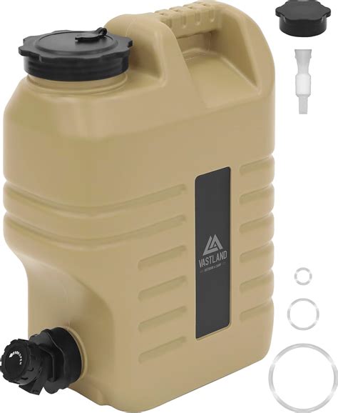 Vastland VASTLAND Water Tank 12L Water Jug for Camping with Replacement ...