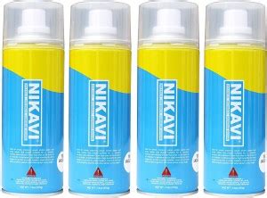 nikavi SP15 Multipurpose Spray Paint (400ML Lacquer/Clear)(PACK OF4 ...