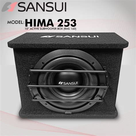 Sansui Egon 1000 Car Audio Sansui Active Subwoofer Active Subwoofers ...