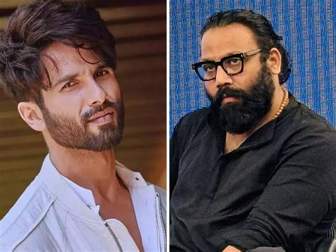 Animal director Sandeep Reddy has a career advice for Shahid Kapoor ...