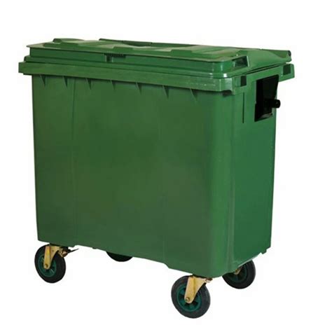 Plastic Dustbins - 4 Wheeled Dustbin 1100l Trader - Wholesaler ...