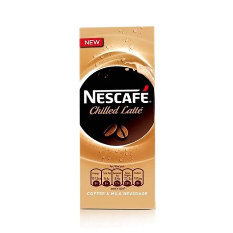Nescafe Chilled Latte, 180 Millilitre, Instant, Can : Amazon.in ...