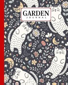 Garden Journal: Garden Journal Meow Cover, Gardening Planner, Garden ...