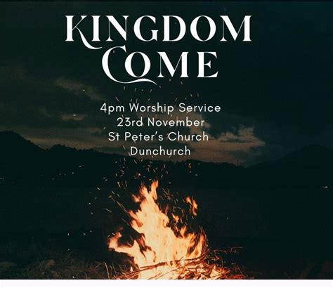 Kingdom Come, St Peter's Church, Dunchurch, Rugby, 23 November 2025 ...