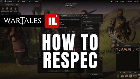 Wartales: How To Respec - Item Level Gaming