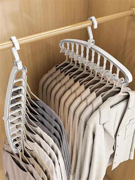 Amazon.com: Space Saving Hangers for Closet Organizers and Storage ...