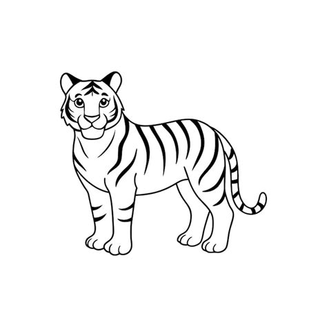 Tiger outline Images - Free Download on Freepik