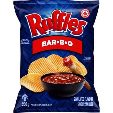 Buy Lay's Ruffles Bar-B-Q Potato Chips 200g/7.1 oz. {Imported from ...
