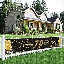 70th Birthday Banner, 70th Birthday Decorations India | Ubuy