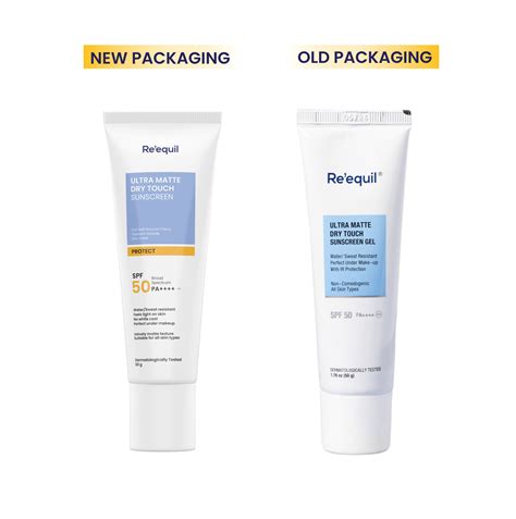 Foxy.in : Buy Re'equil Ultra Matte Dry Touch Sunscreen Gel SPF 50 PA ...