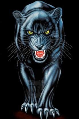 Wildlife Animal Black Panther Poster | Panther Posters for Room ...