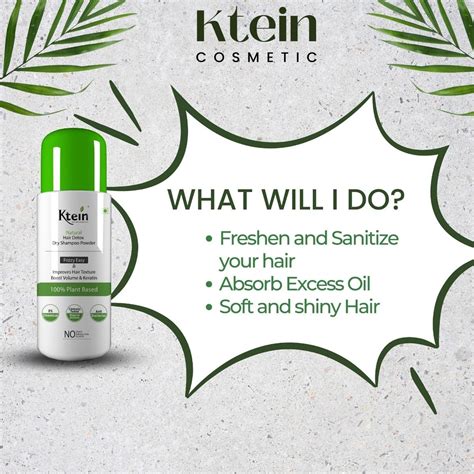 Ktein Natural Detox Dry Shampoo Powder – Ktein Cosmetics