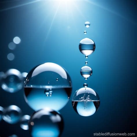 Oxygen-Hydrogen Molecule in Water | Stable Diffusion 在线