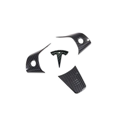 Buy CoolKo Tesla Steering Wheel Covers with T Logo - Tesla Model 3 ...