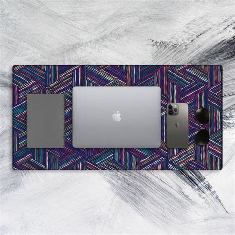 Design Pattern 1 Tech Mat - Extra Large Office Desk Mouse Pad ...
