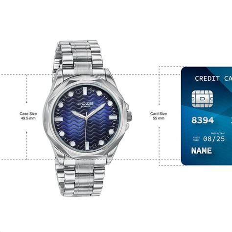Buy Online Poze By Sonata Quartz Analog Blue Dial Silver Metal Strap ...