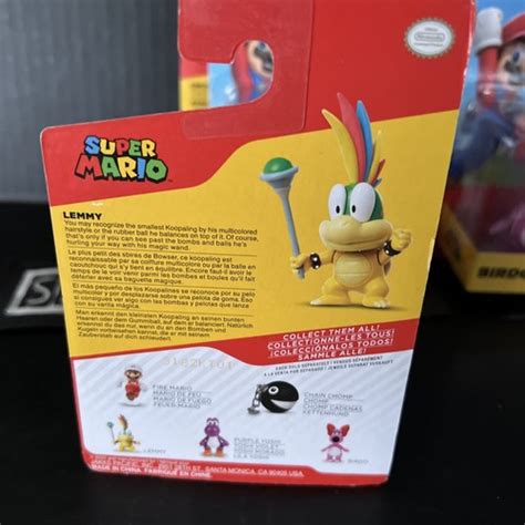 5) Super Mario Bros Chain Chomp Lemmy Birdo Fire | Ubuy India