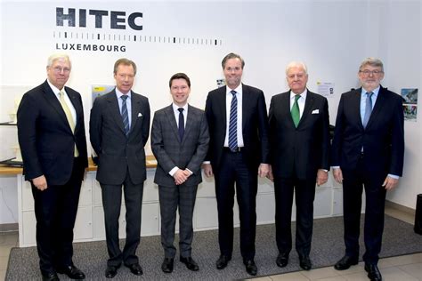 Le Grand-Duc Henri a visité l'entreprise HITEC à Mamer - Mamer