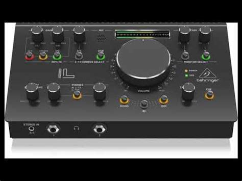 Behringer STUDIO L - A High‑End Studio Control and Communication Cente