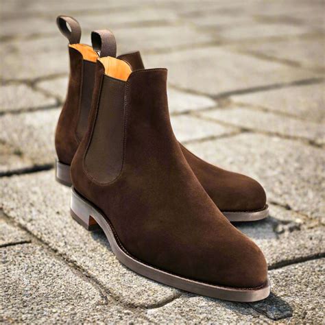 Dark Brown Suede Leather Chelsea Boot for Men|The Royale Peacock ⭐⭐⭐⭐⭐