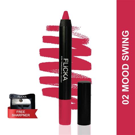 Flicka Cosmetics 02MoodSwing - Lasting Lipsence Crayon Lipstick