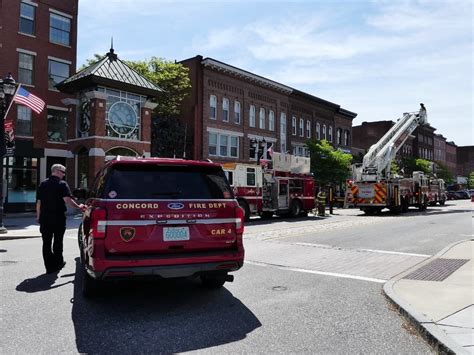 Roof Fire Extinguished At North Main Street Bank In Downtown Concord ...