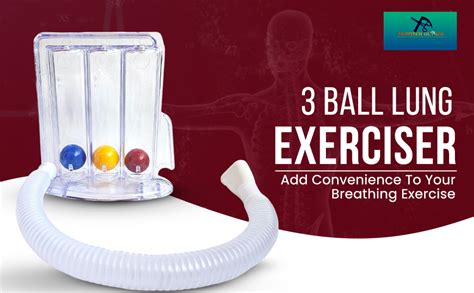 MEDITECH GLOBAL Respiratory 3 Ball Lung Exerciser/Spirometer : Amazon ...